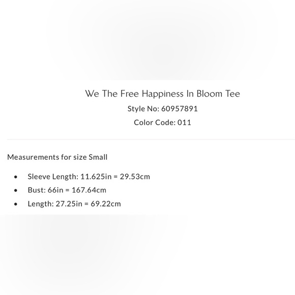 NWT Free People S We the Free Happiness in Bloom Tee in Ecru Combo New $98 Tunic - Picture 8 of 9